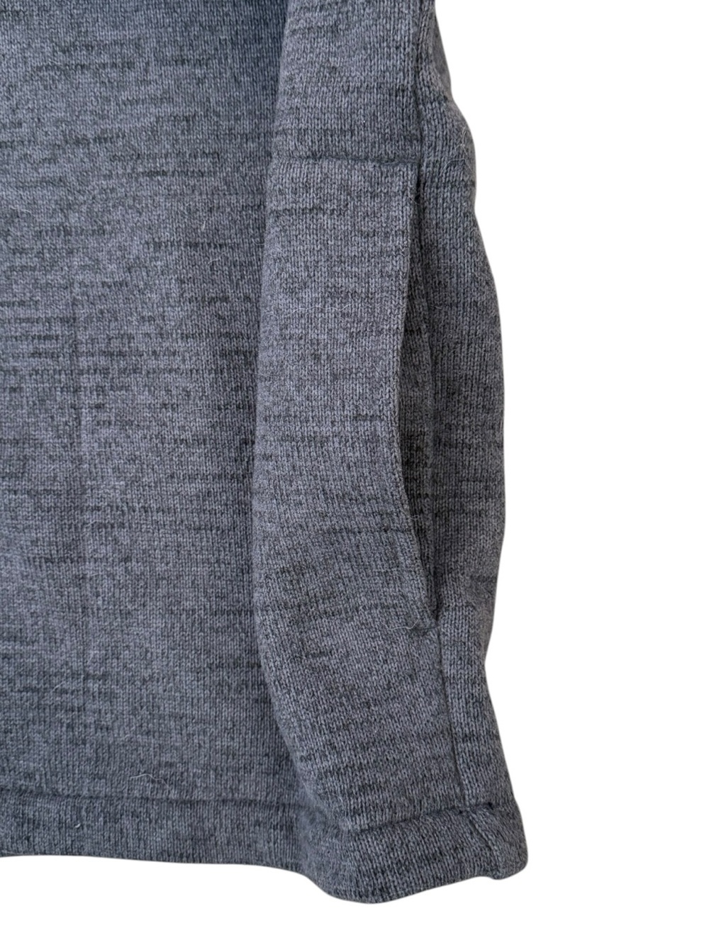 prAna Polartec Tri Thermal Threads Henley Large Charcoal Gray Pullover Outdoor - Picture 7 of 13